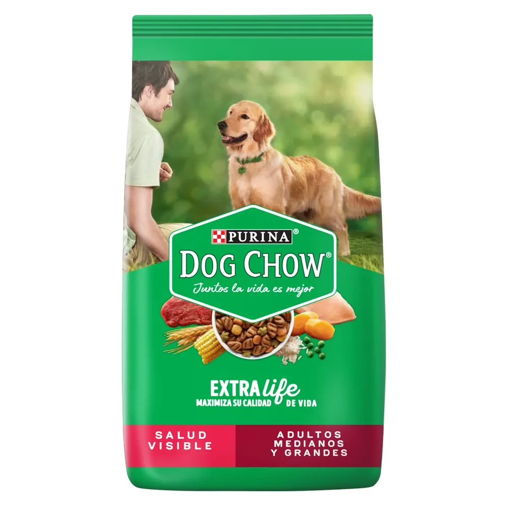 Dog Chow Adulto Raza Mediana y Grande 21 kg