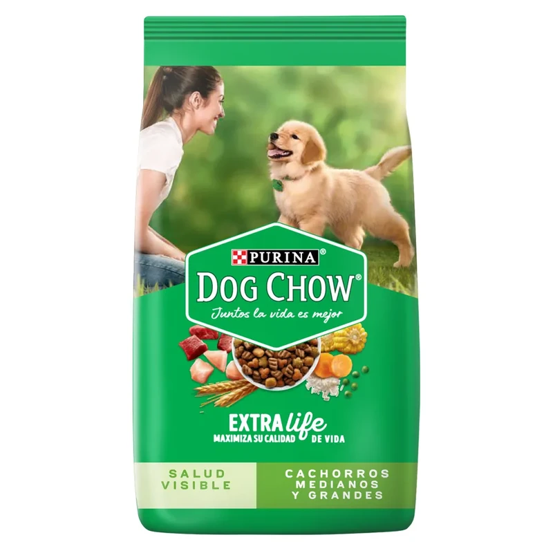 Dog Chow Cachorro Raza Mediana y Grande 21 kg