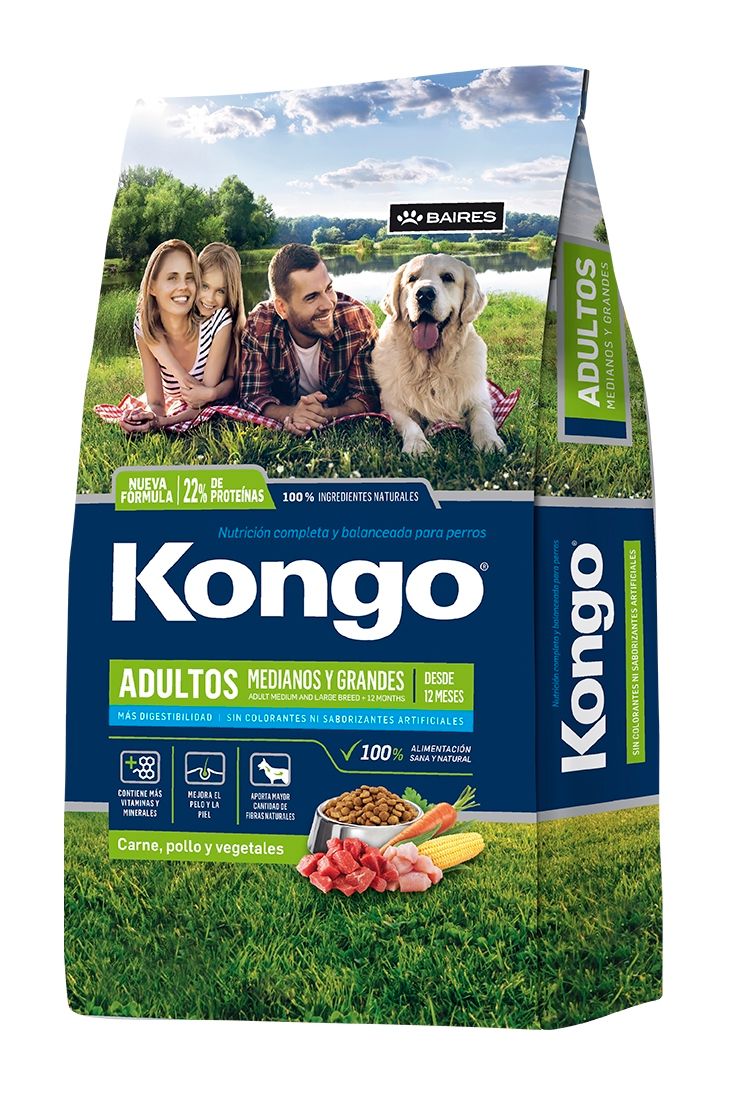 Kongo Adulto raza mediana y grande 8 kg