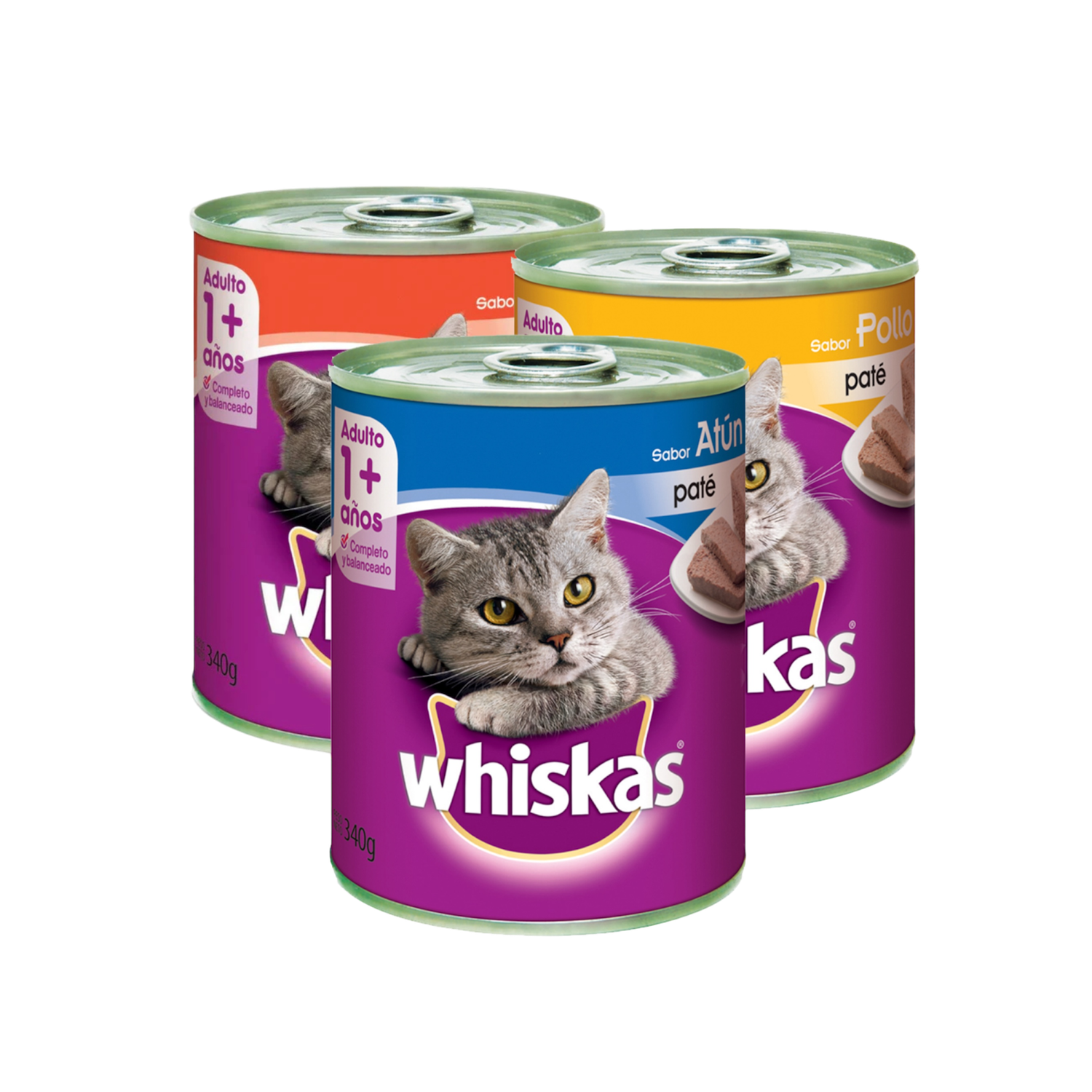 Paté Whiskas 340 gr