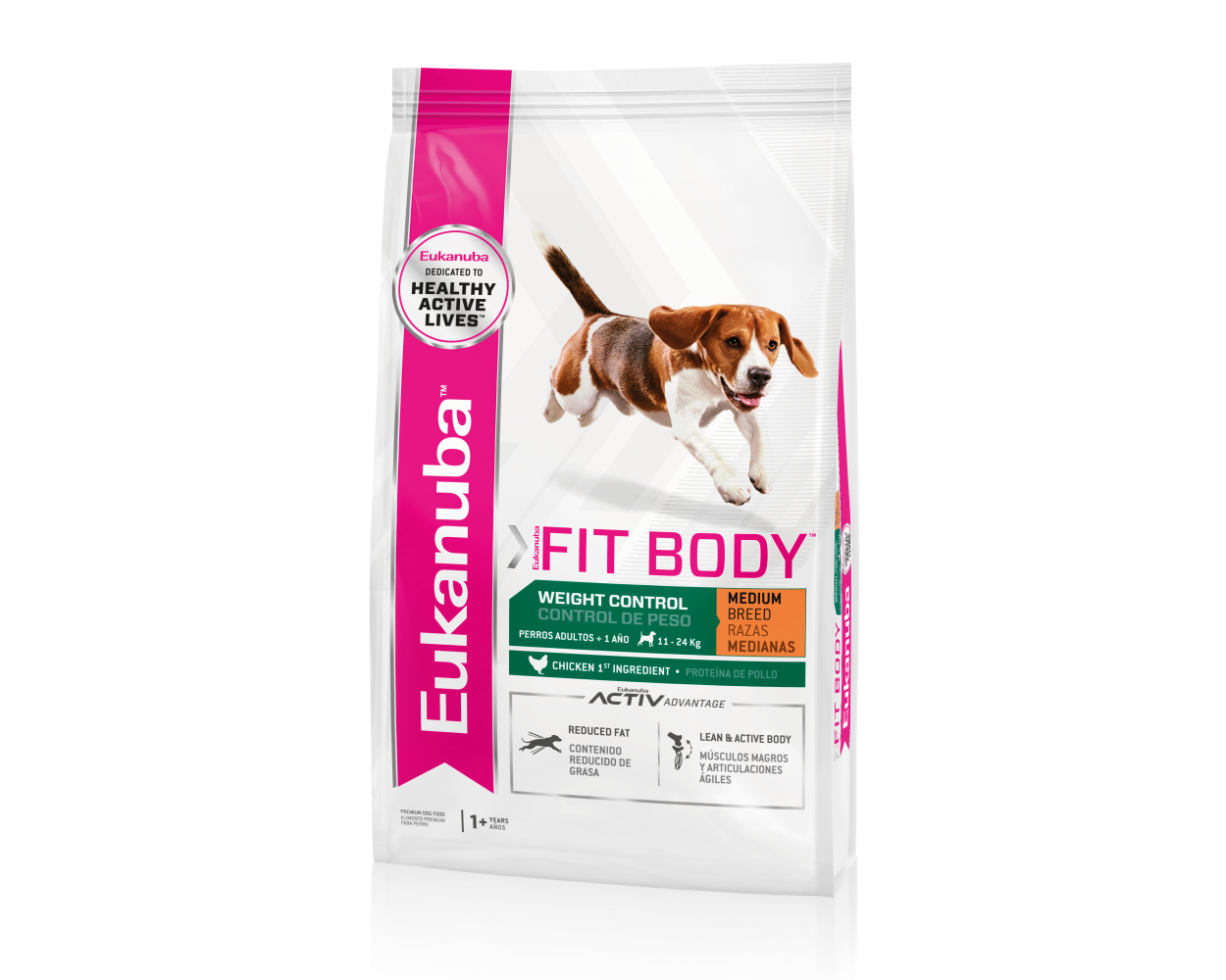 Eukanuba Light Raza Mediana 15 kg