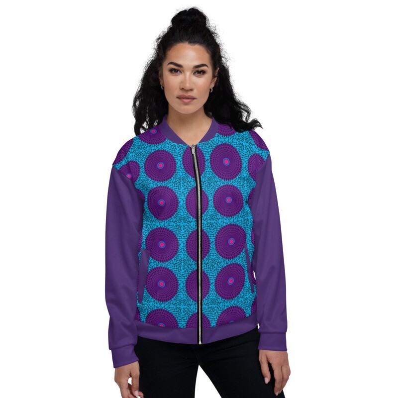 Chidera Ankara Bomber Jacket : African Print Jacket