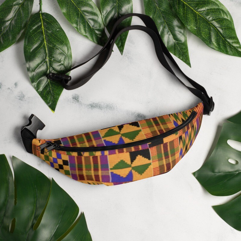 African Print Fanny Pack