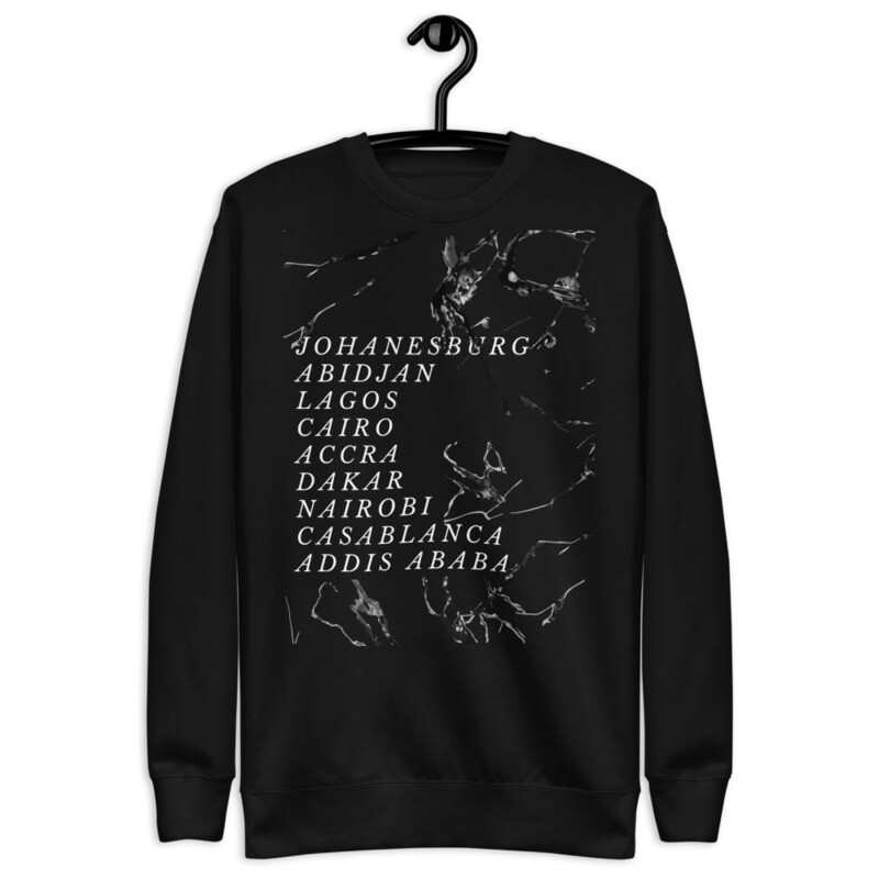 Lagos Accra Nairobi Premium Fleece Pullover