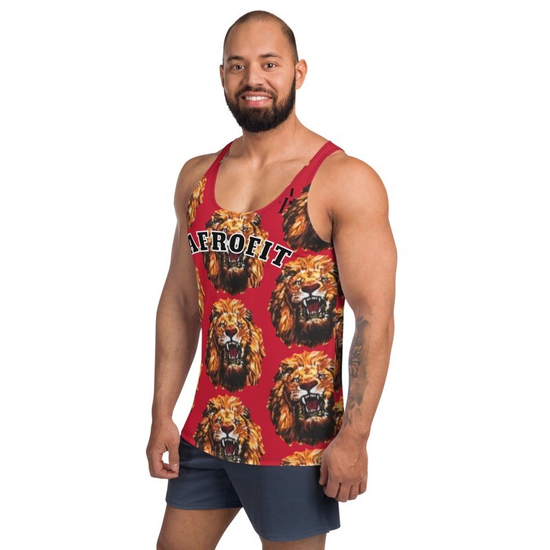 AFROFIT Agu Gym Tank Top | African Print Shirt