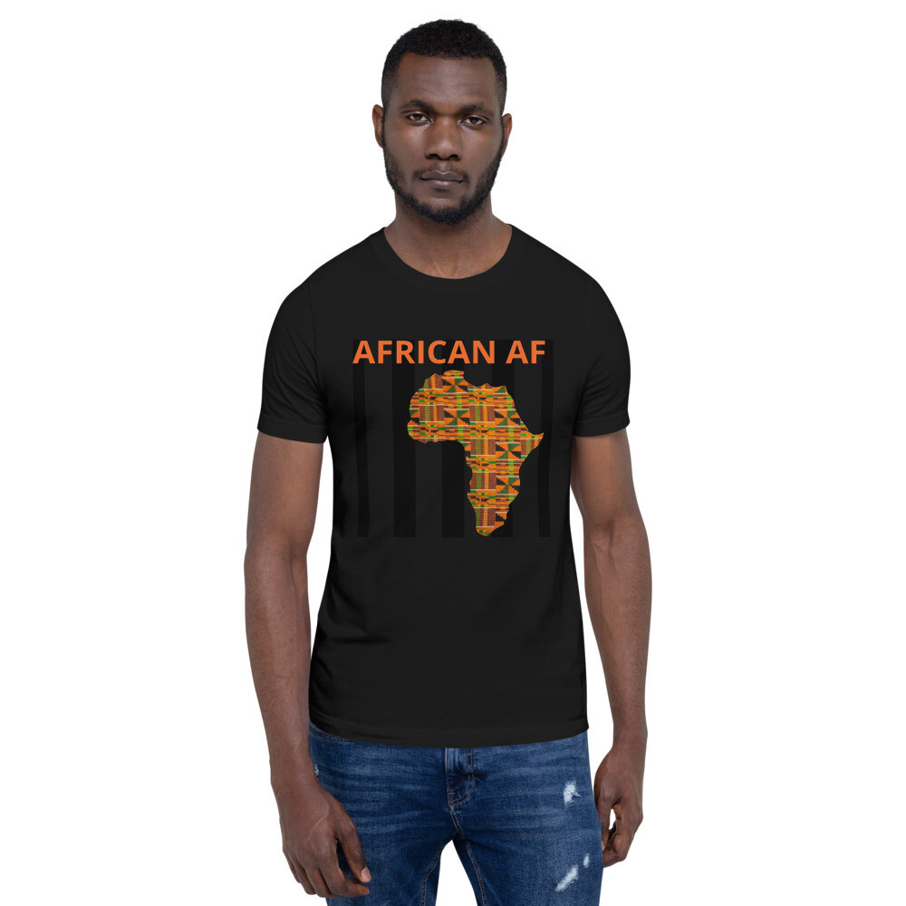 African AF T-Shirt | African Print T-Shirt