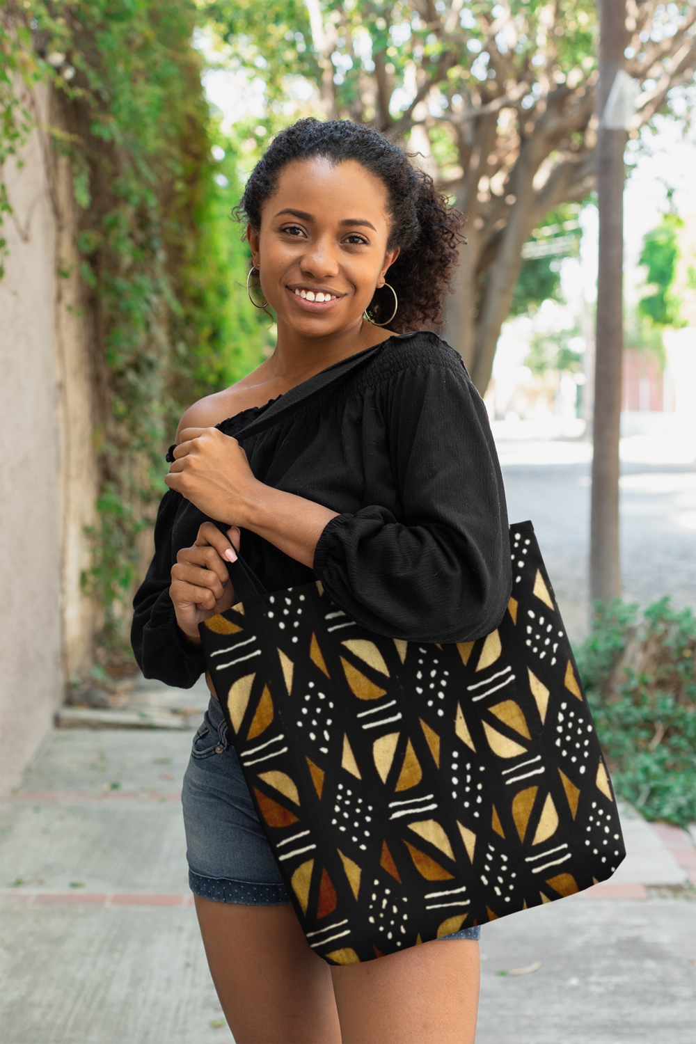 Lola Tote Bag | African Print Tote Bag
