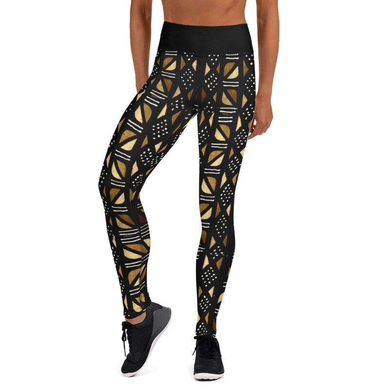 Lola High Waist Legging | African Print Leggings