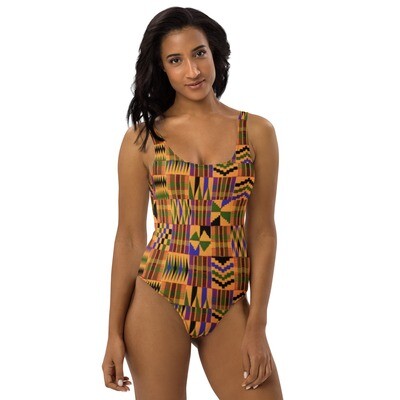 Kente African Print Swimsuit