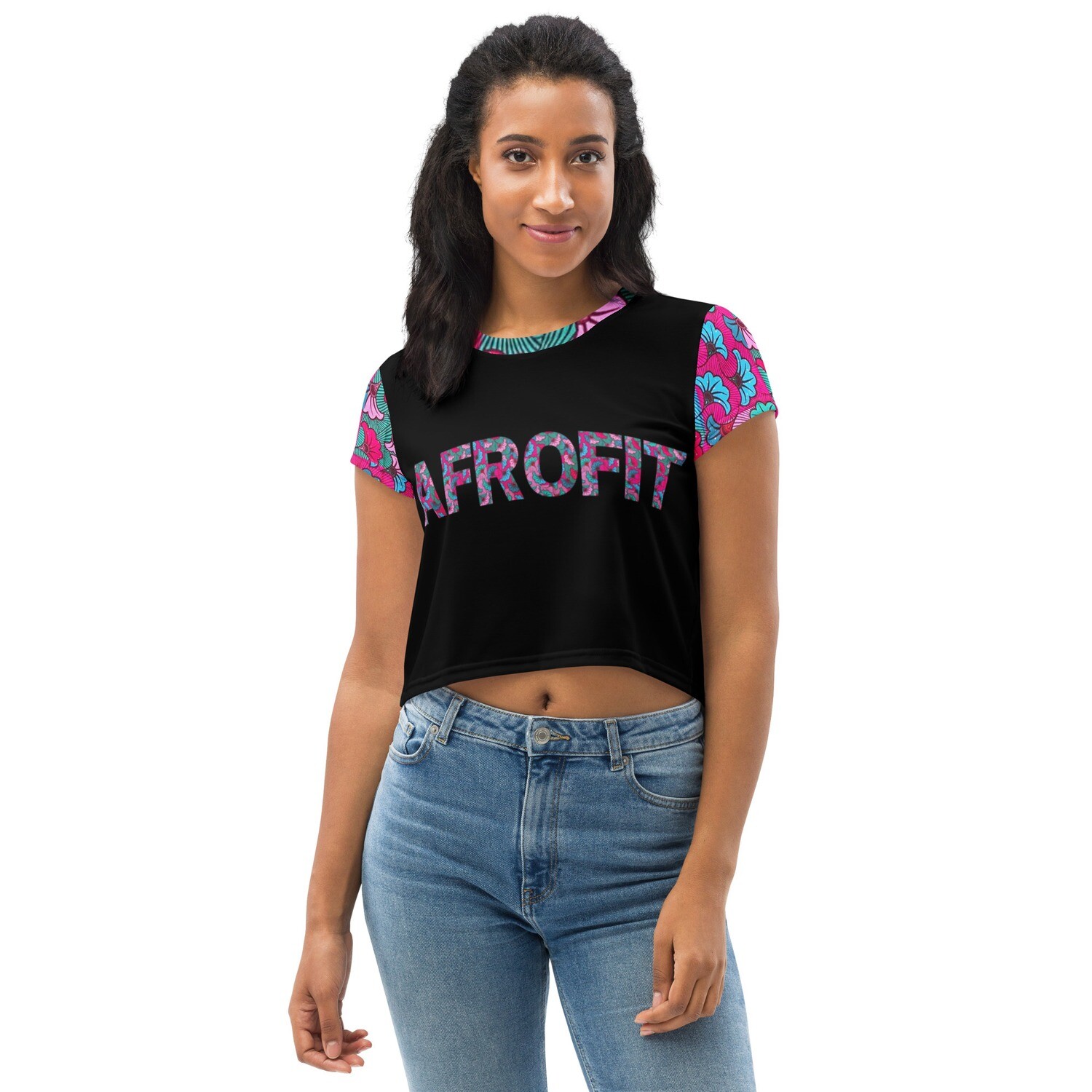 AFROFIT Crop Tee