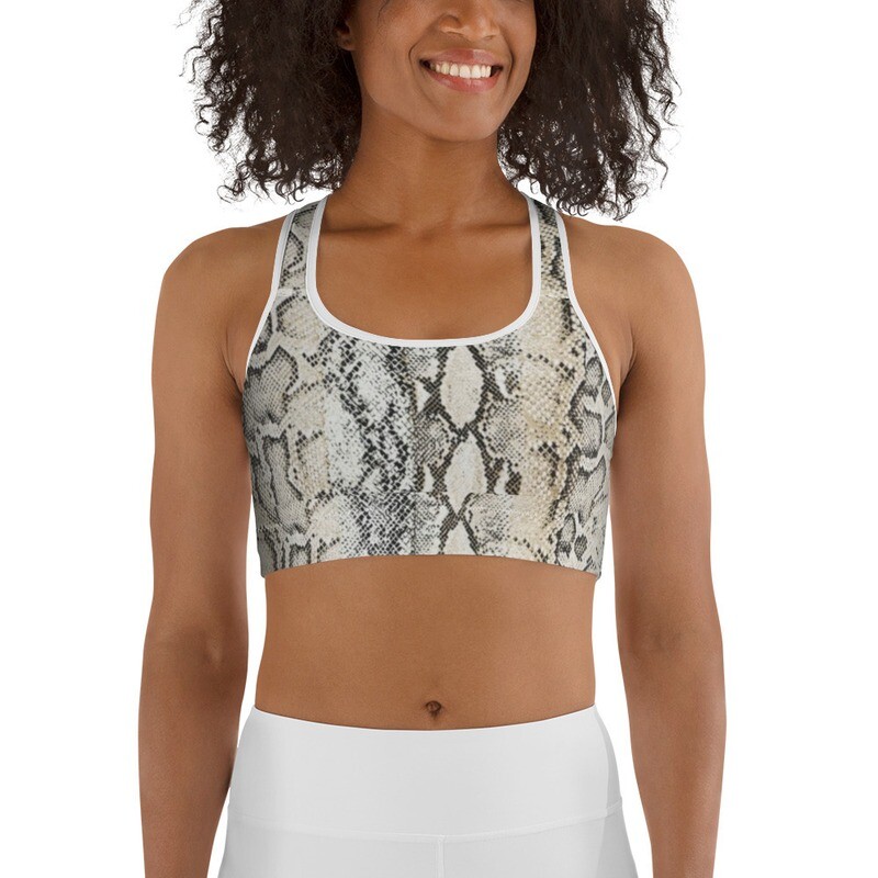Lux Snake Sports Bra