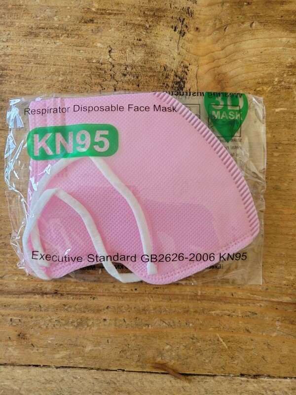 Kids size Premium KN95 Respirator Mask  - 20 pieces
