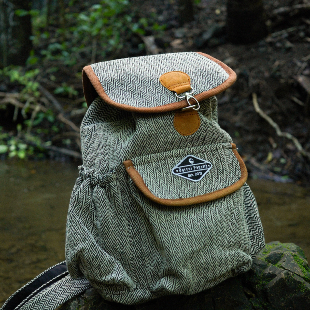 Grey Hemp Backpack S&amp;Y