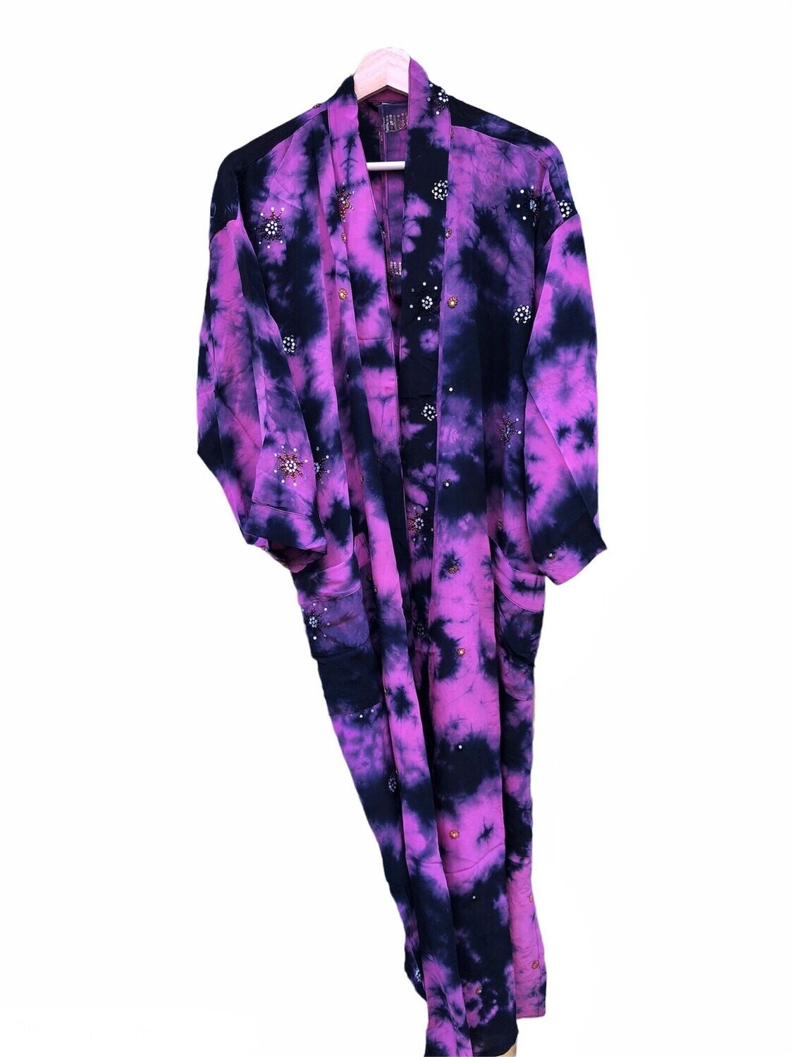 Kimono seda tiedye