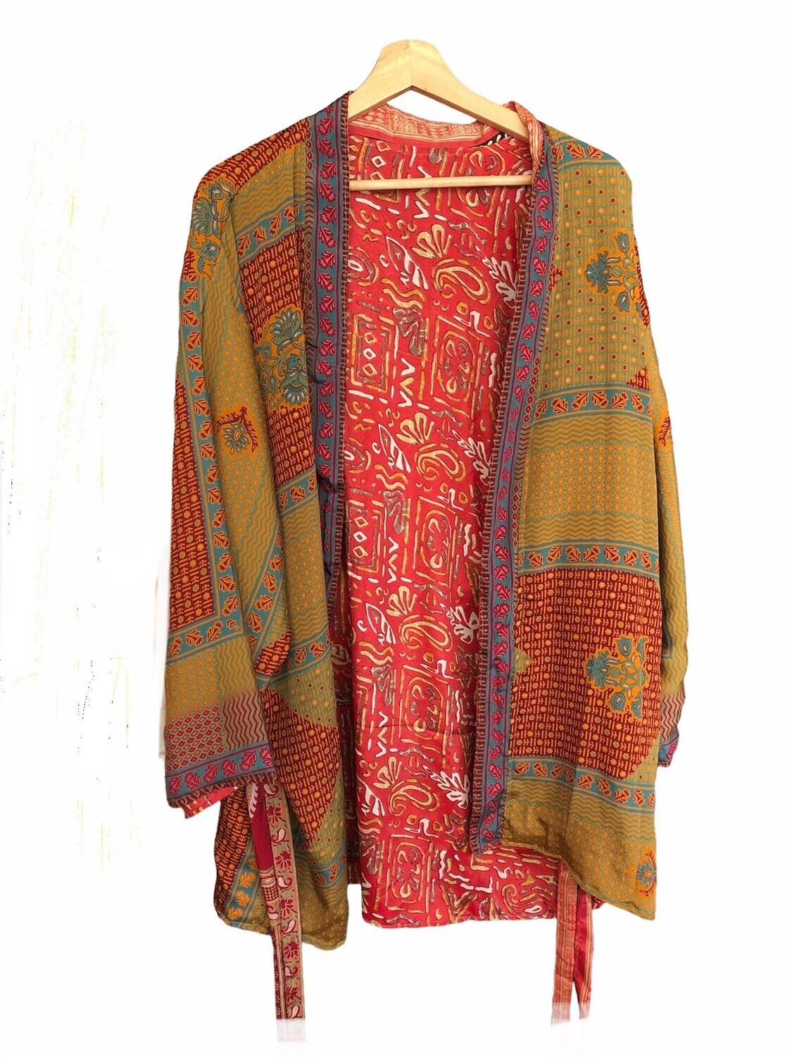 Kimono midi reversible