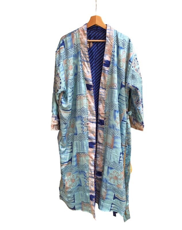 Kimono seda reversible