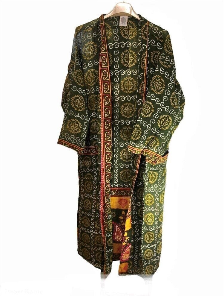 Kimono algodón estampado