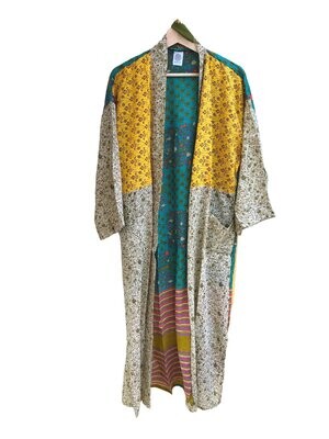 Kimono algodón estampado
