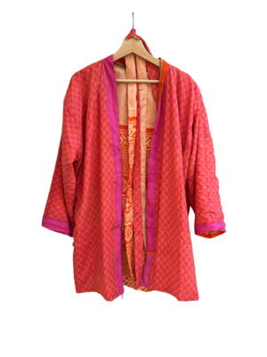 Kimono midi reversible