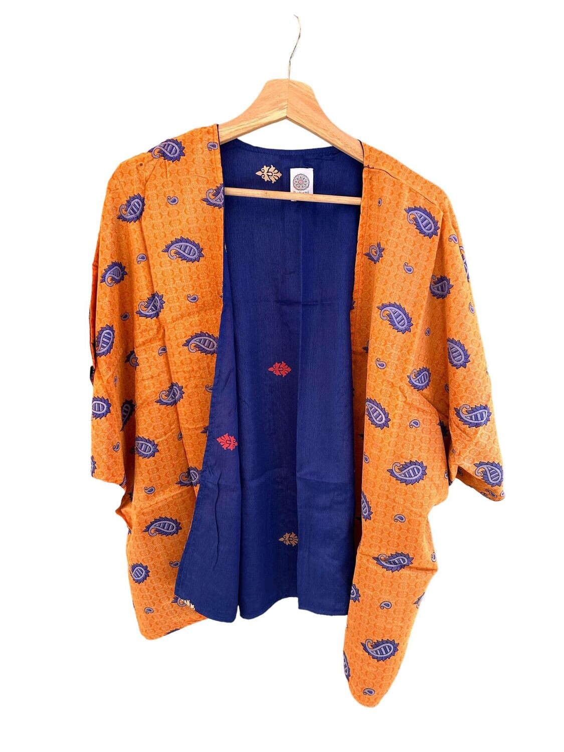 Kimono corto reversible