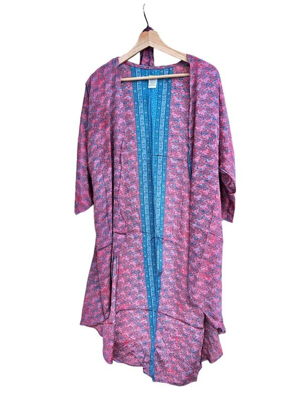 Conjunto kimono y pantalón seda
