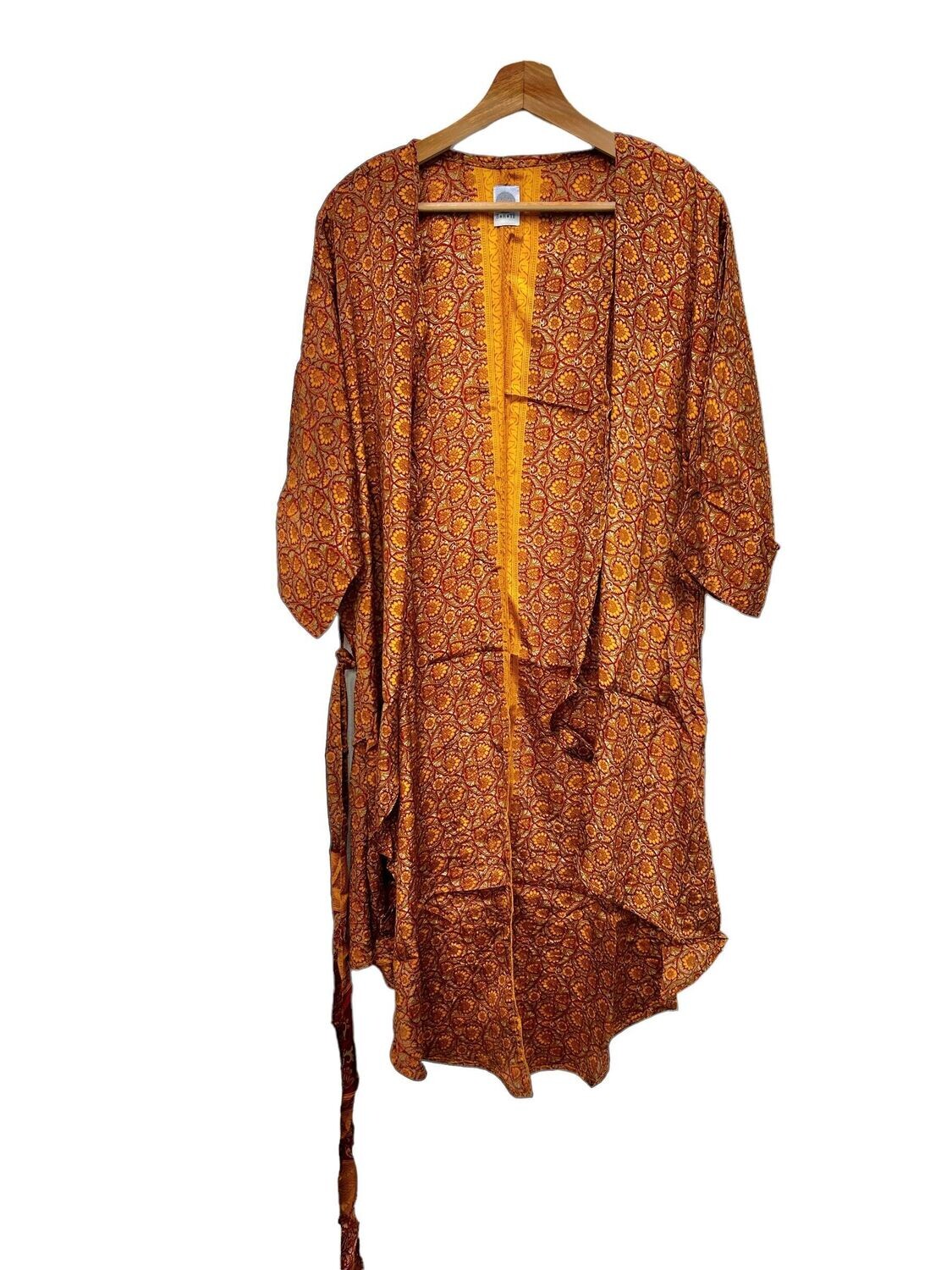 Conjunto kimono y pantalón seda