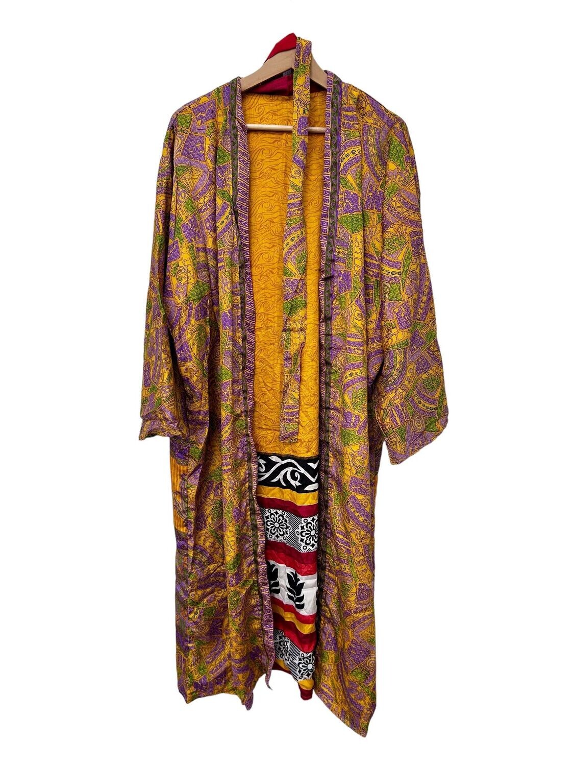 Kimono seda reversible