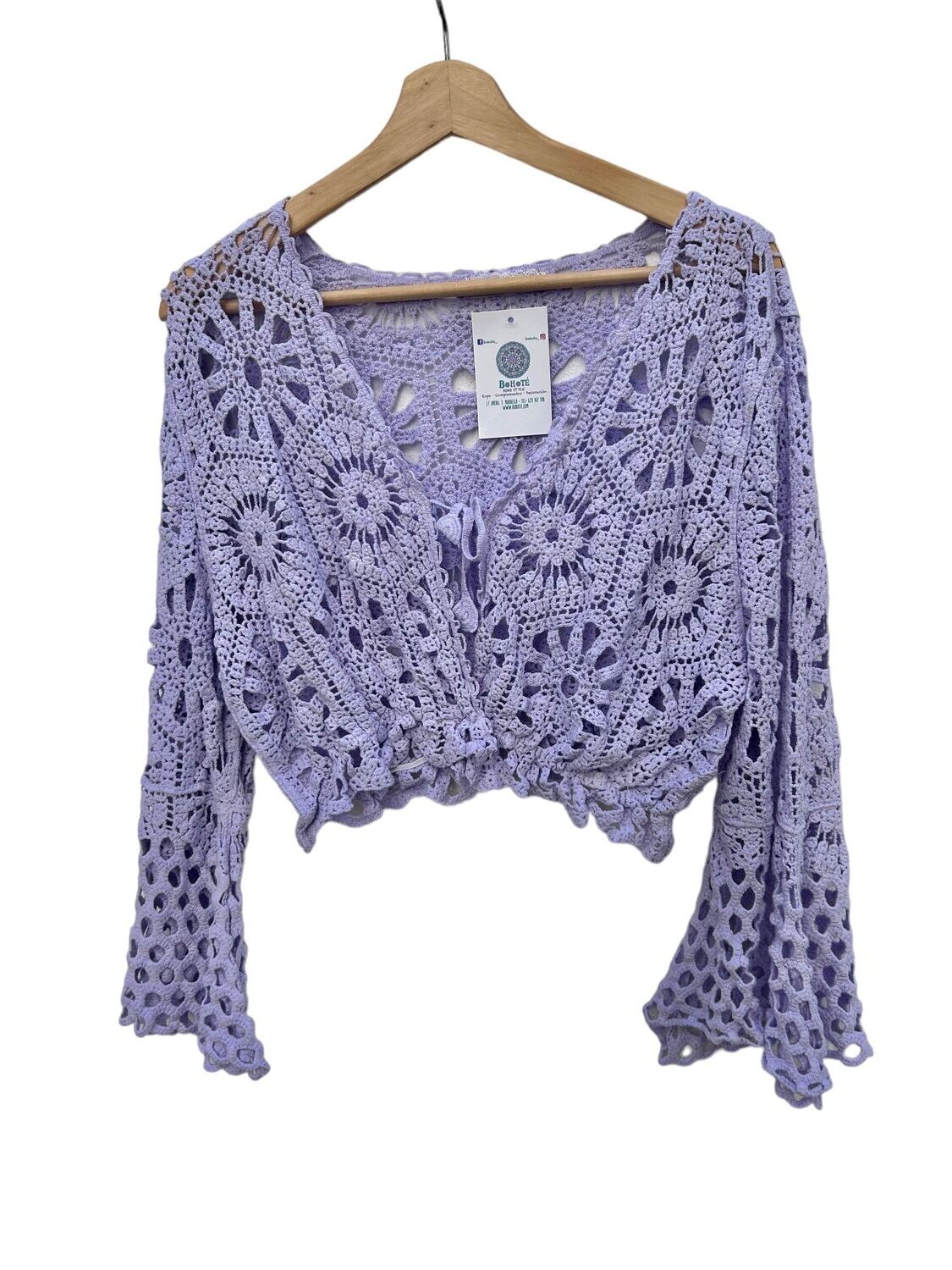 Blusa crochet
