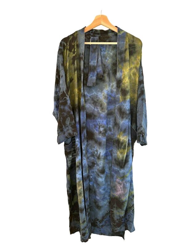 Kimono seda tiedye