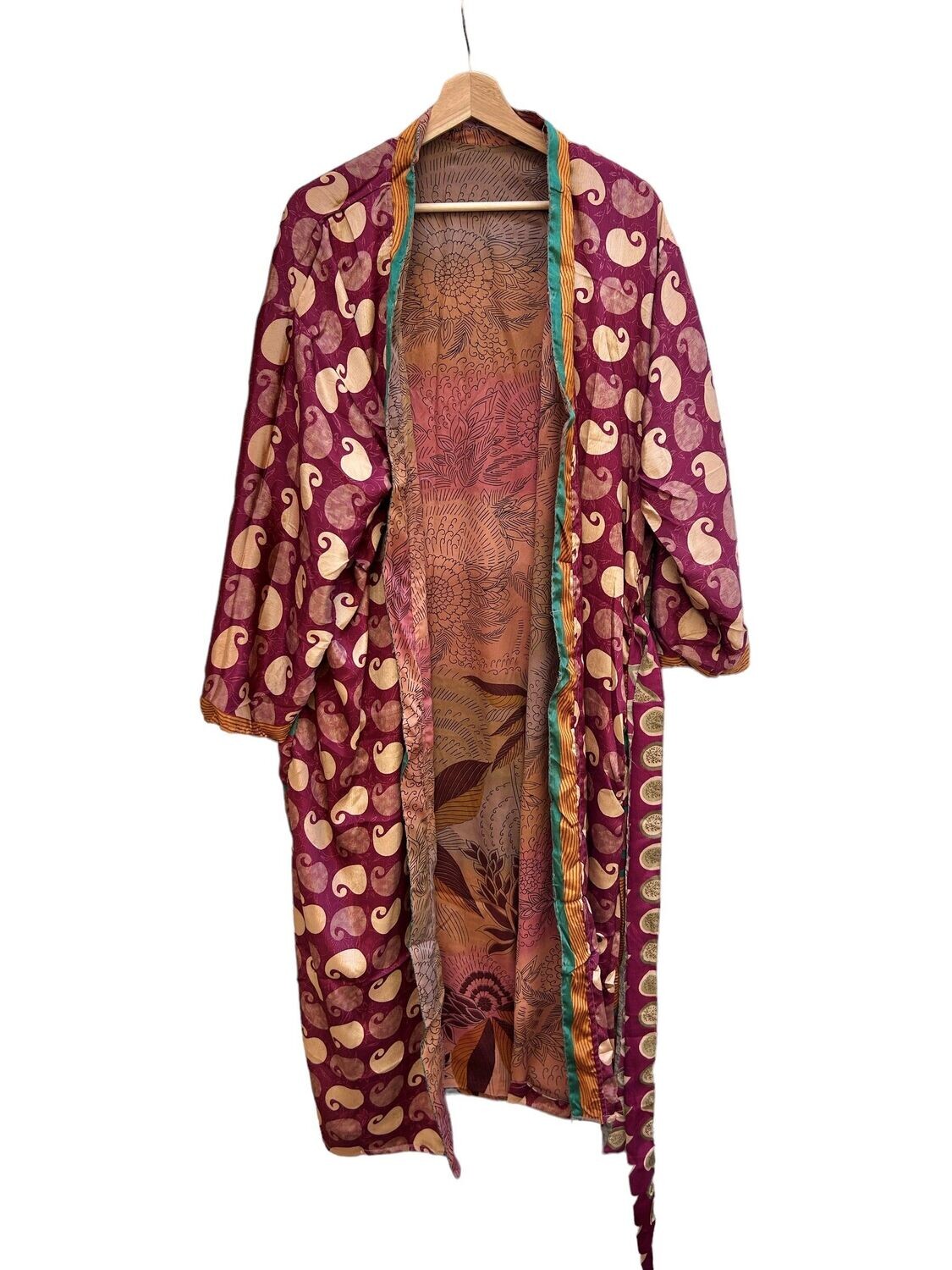 Kimono seda reversible