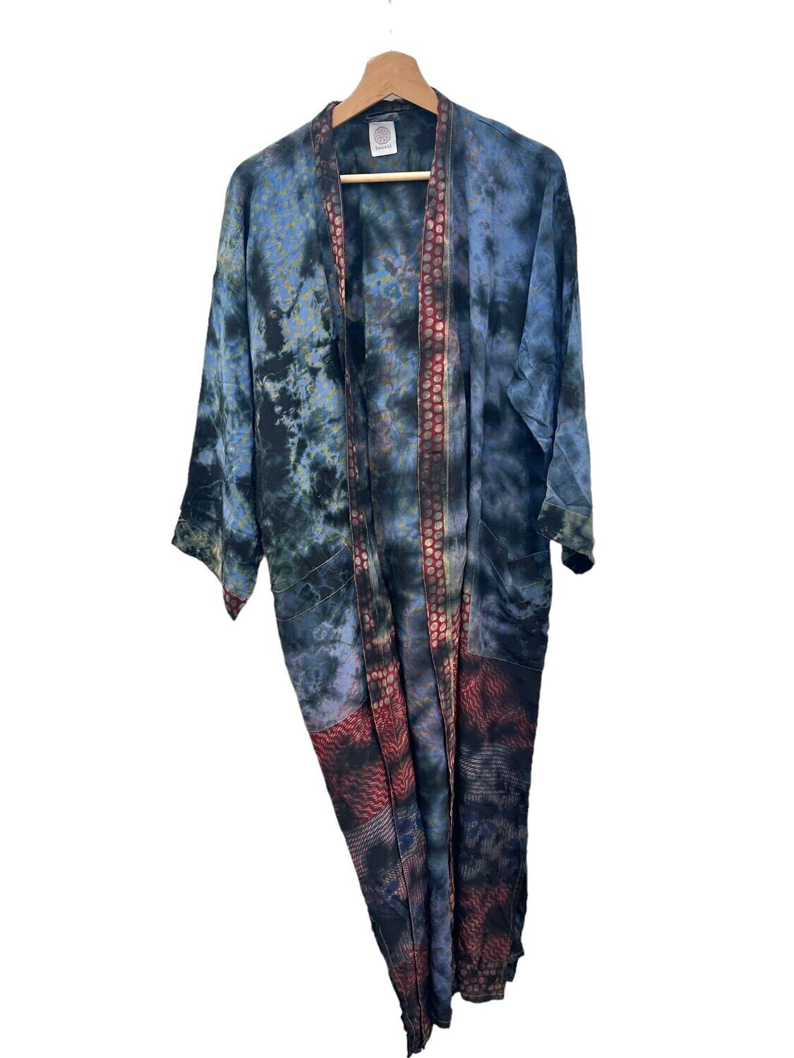 Kimono seda tiedye