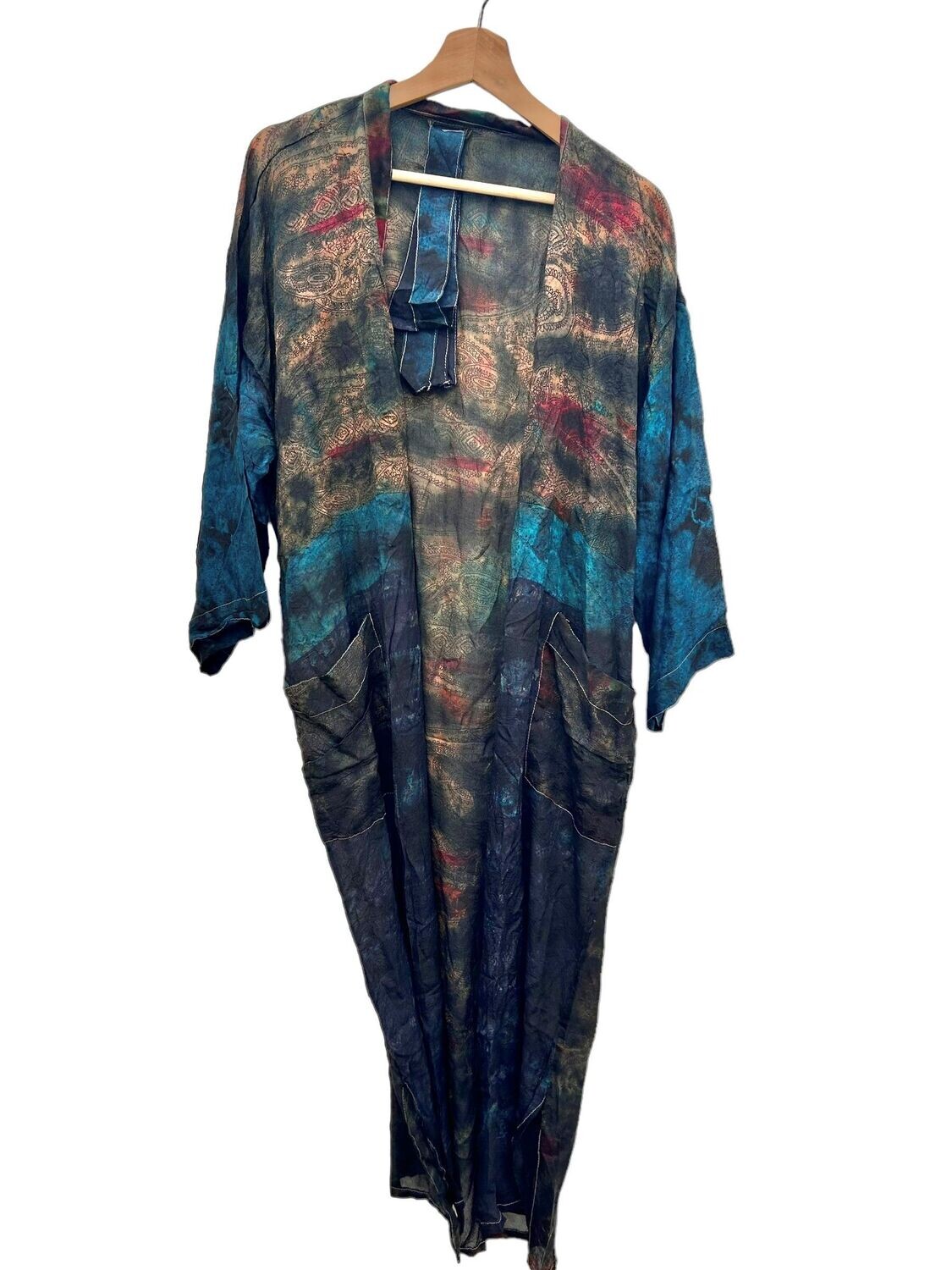 Kimono seda tiedye