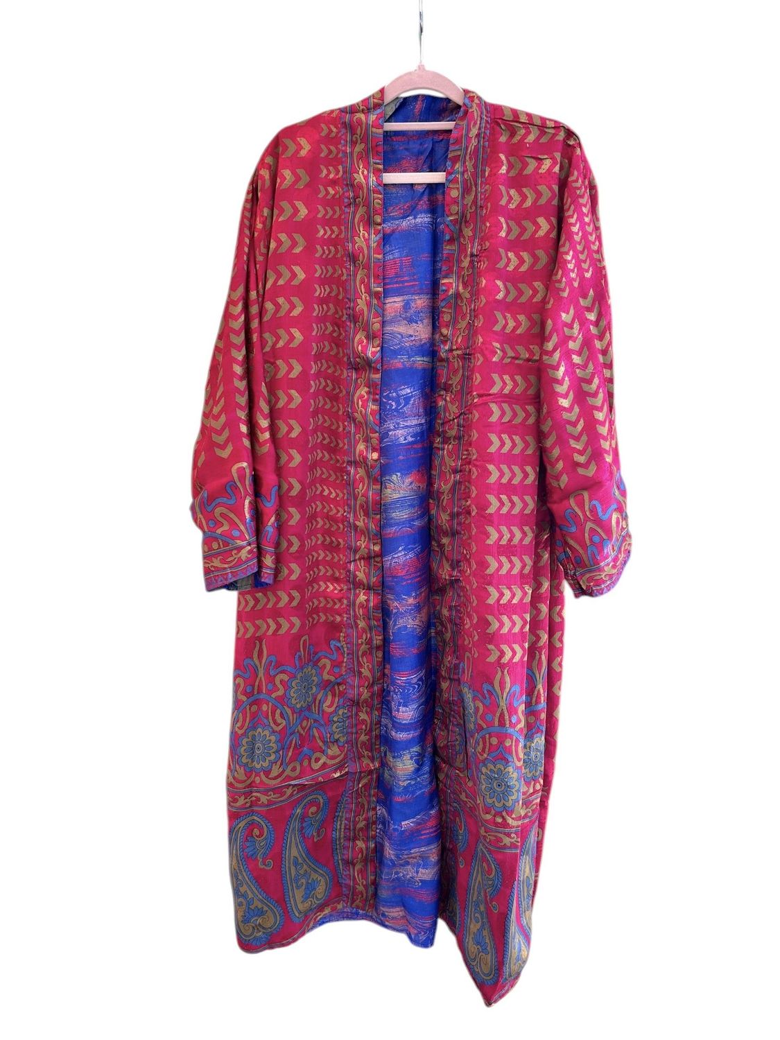 Kimono seda reversible