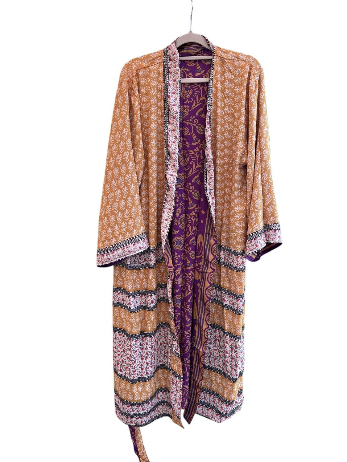 Kimono seda reversible