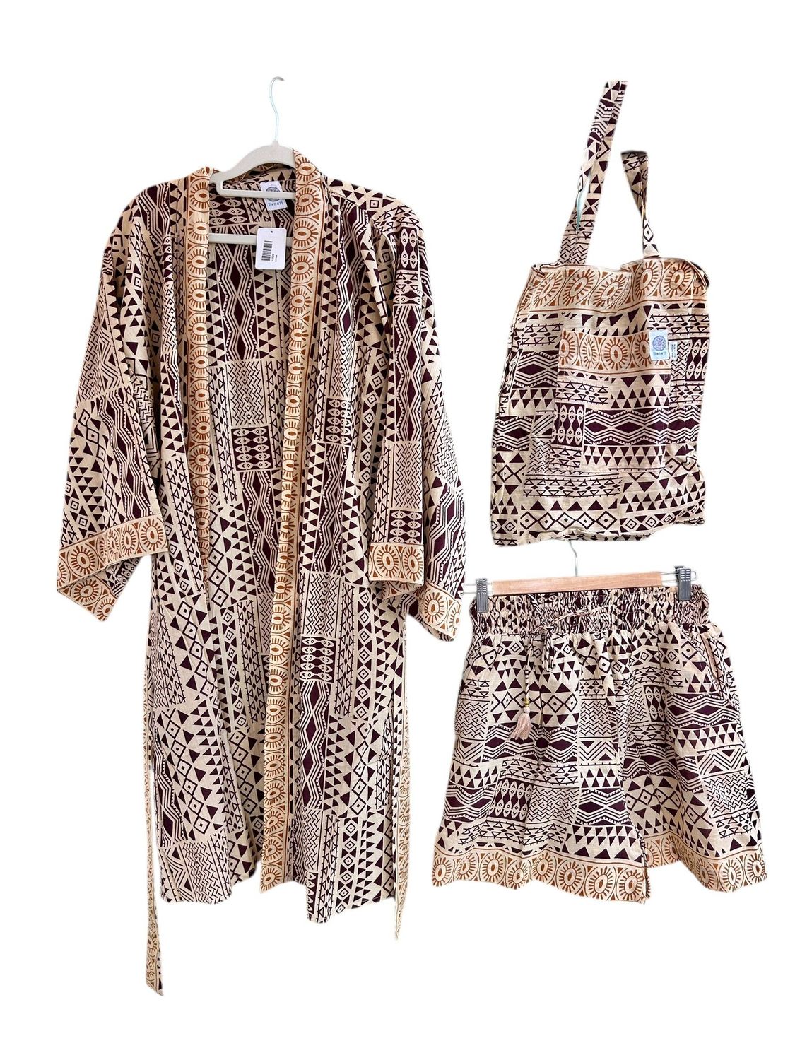 Conjunto kimono y short