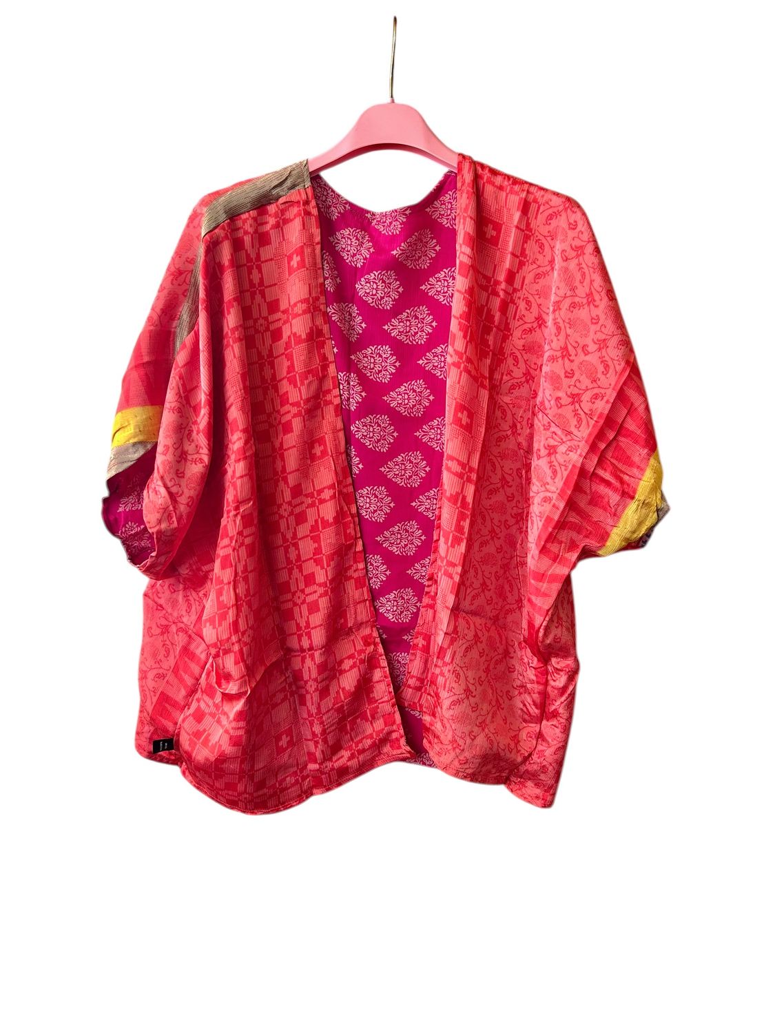 Kimono corto reversible