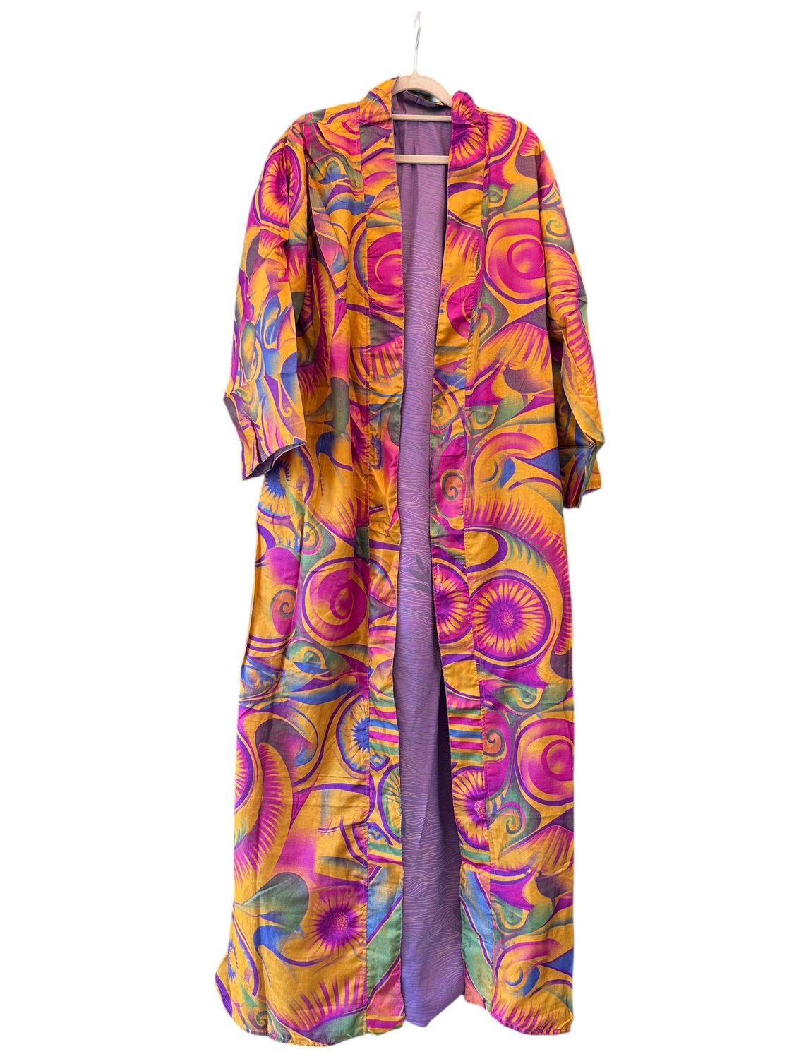 Kimono seda reversible