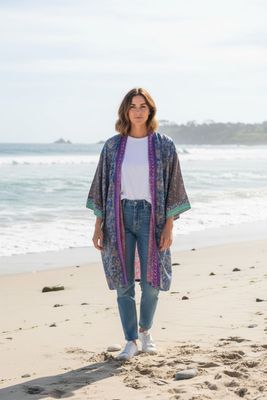 KIMONOS MIDI SEDA