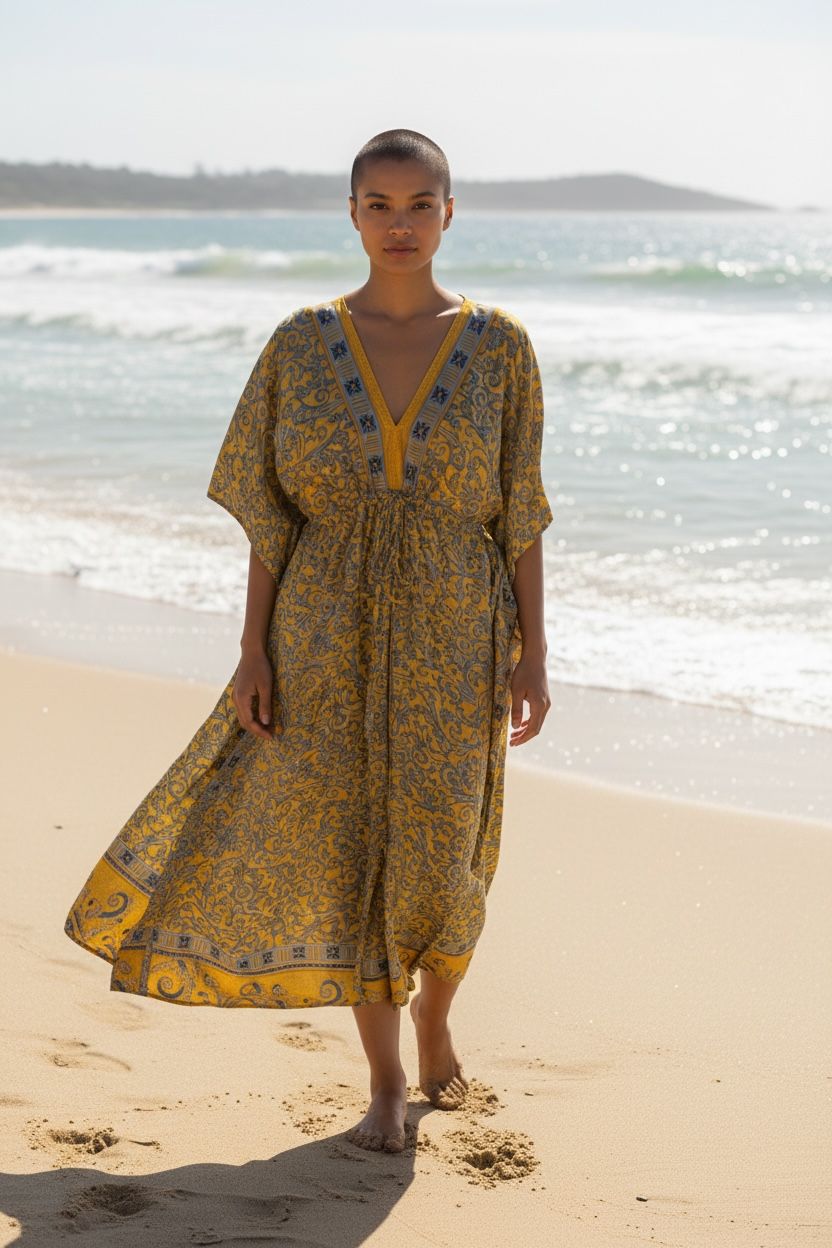 Vestido Seda