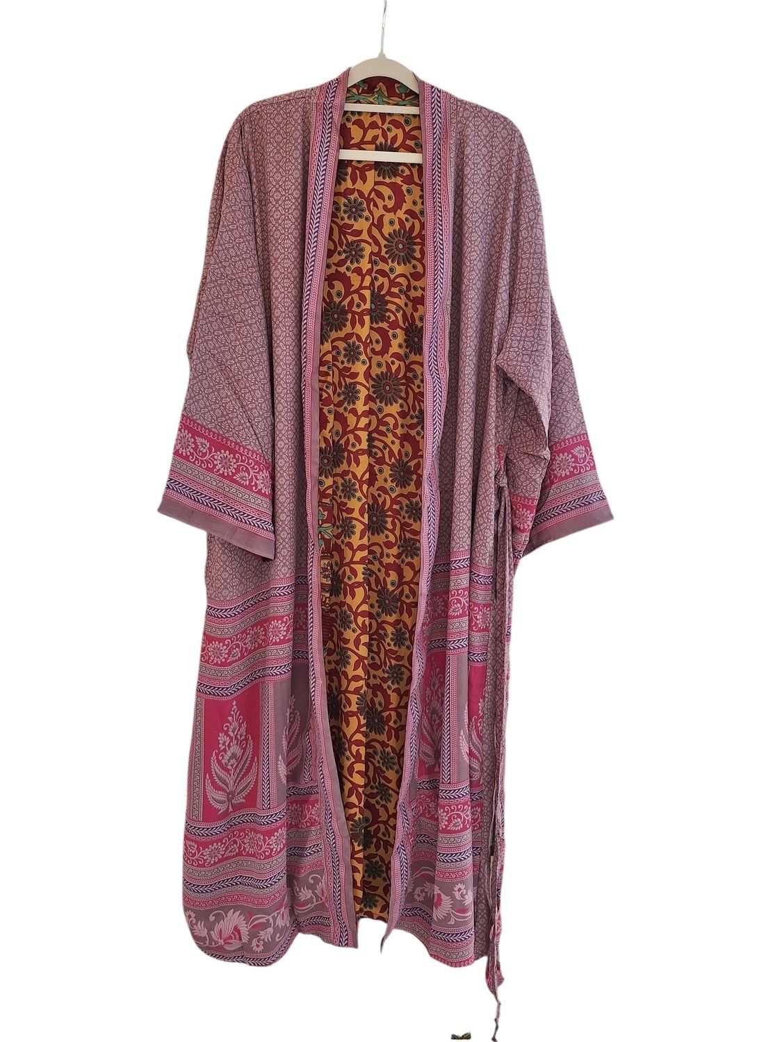 Kimono seda reversible