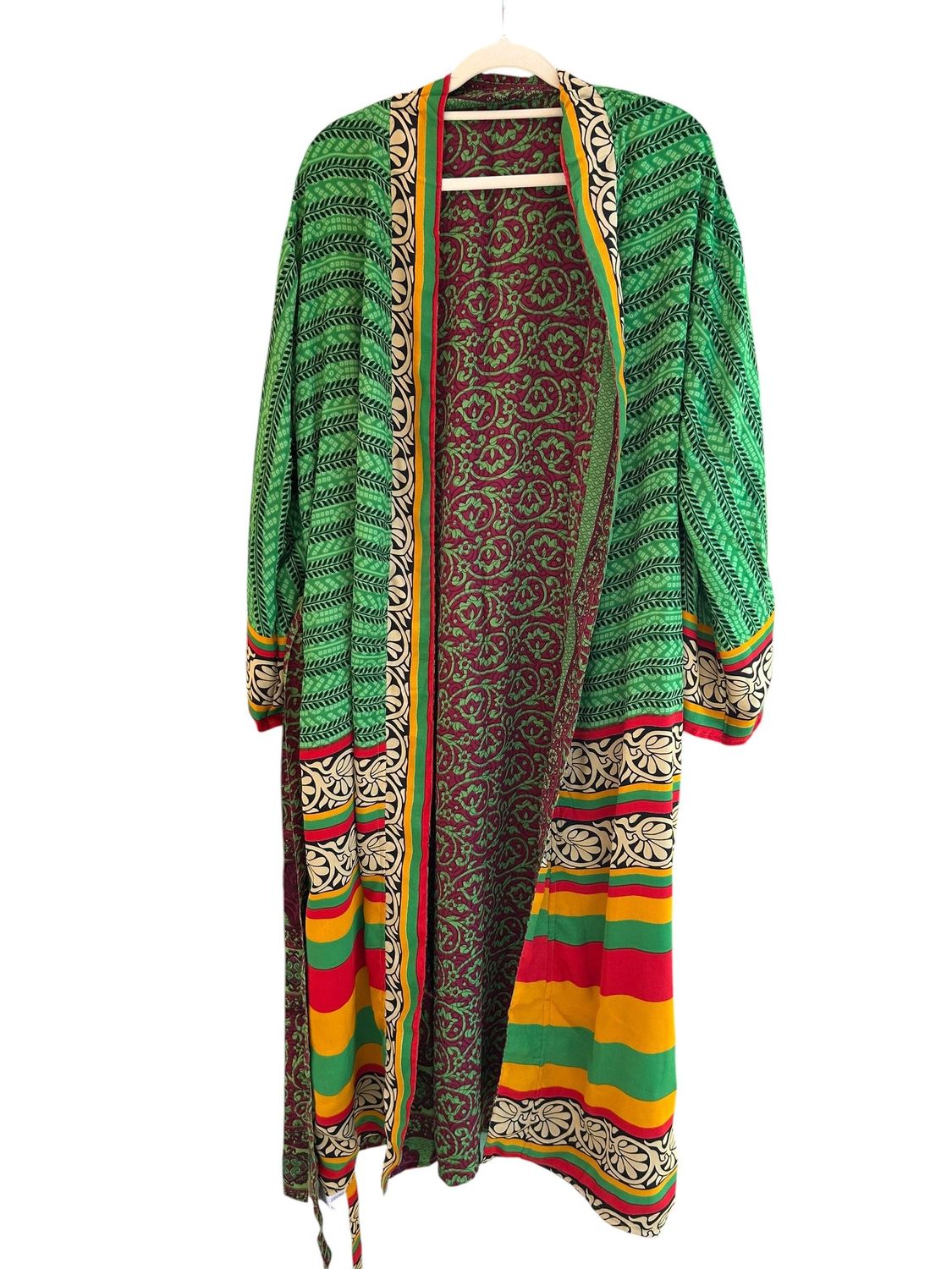 Kimono seda reversible