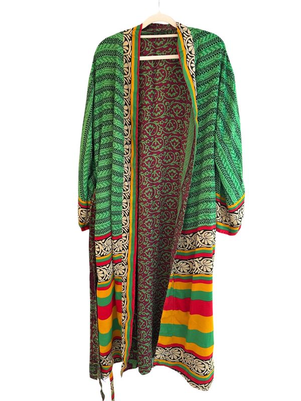 Kimono seda reversible