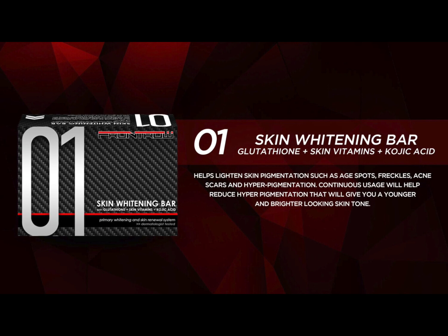 01 SKIN WHITENING BAR