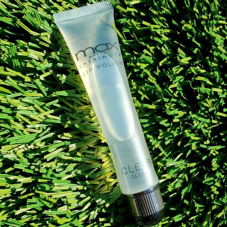 MAX makeup Cherimoya Lip Gloss CLEAR