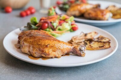 Pollo en salsa teriyaki