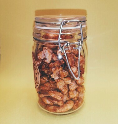 Vegan caramelized nuts. GLUTEN FREE.