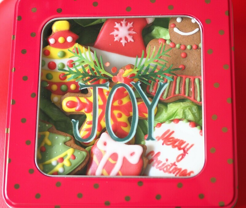 Vegan decorated Christmas gingerbread or sugar cookies. GLUTEN FREE AVAILABLE.