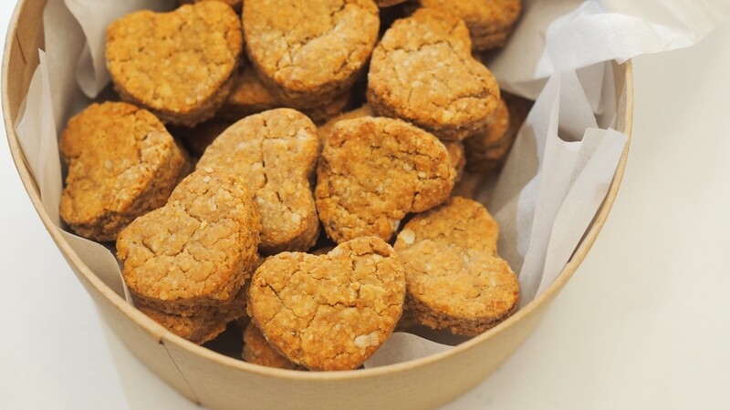 Vegan dog treats. GLUTEN FREE AVAILABLE.