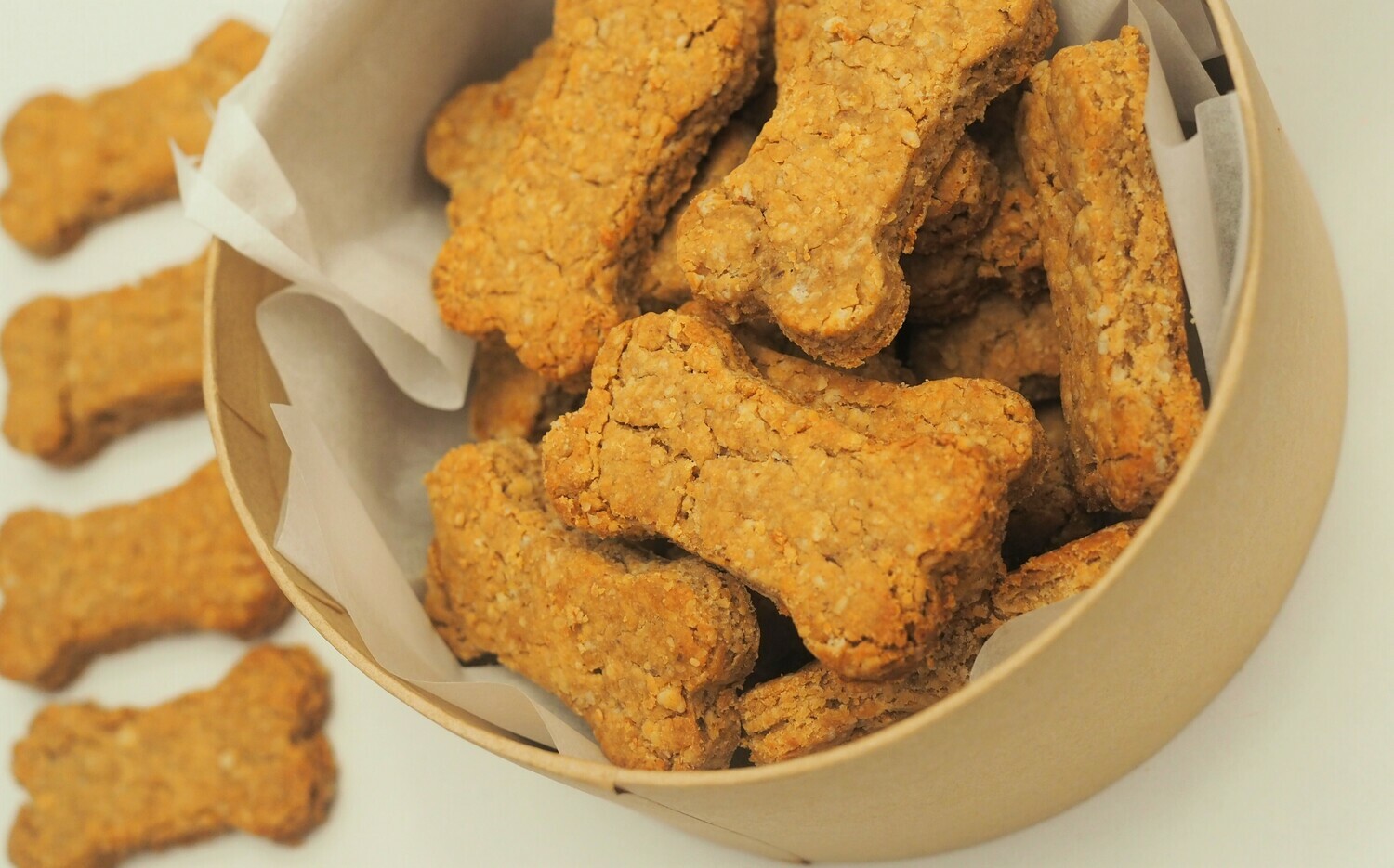 Vegan dog treats. GLUTEN FREE AVAILABLE.