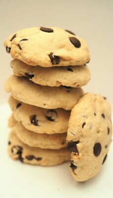Vegan chocolate chip cookies. GLUTEN FREE available.